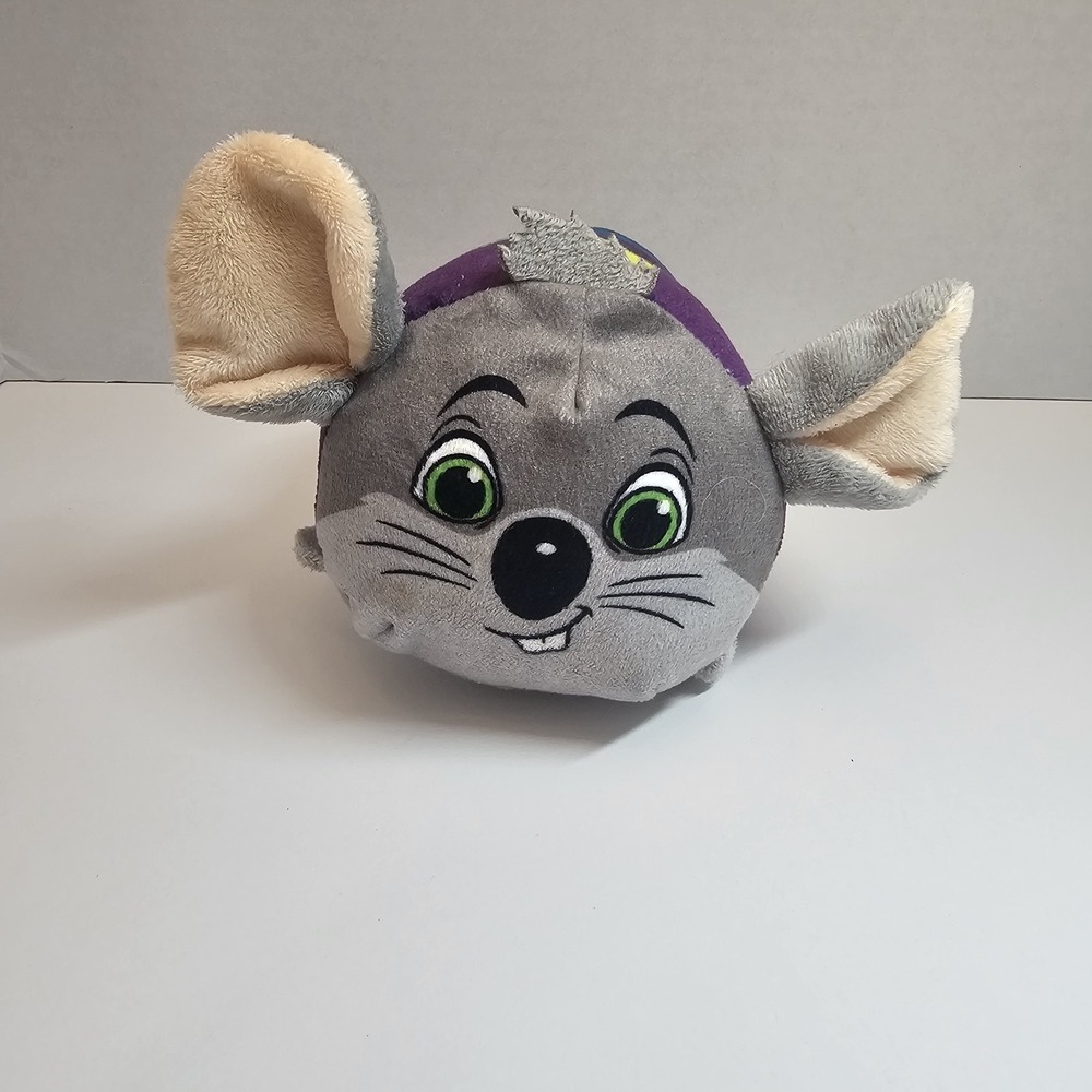 Chuck E Cheese Good Stuff Plush Stackable 7 Inch‎ Stuffed Animal Toy